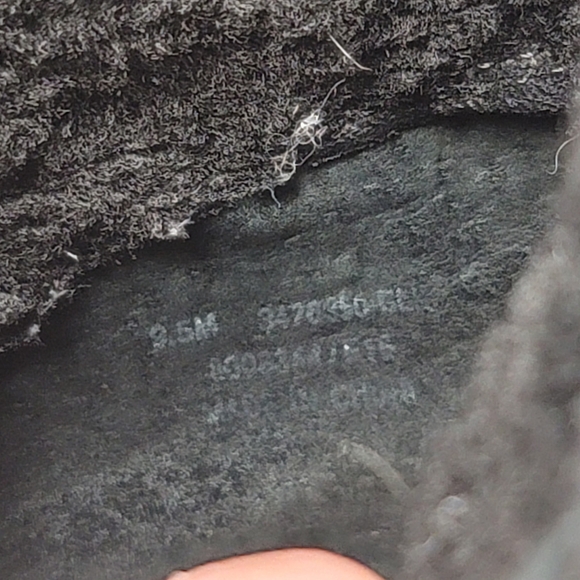 Frye Jen Black Shearling Suede Heeled Boots Women's Size 9.5 - Picture 10 of 13